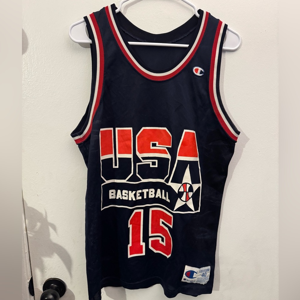 Org Champion Magic Johnson Dream TeamJersey! Size 40(m) Make Offer! Make Offer!